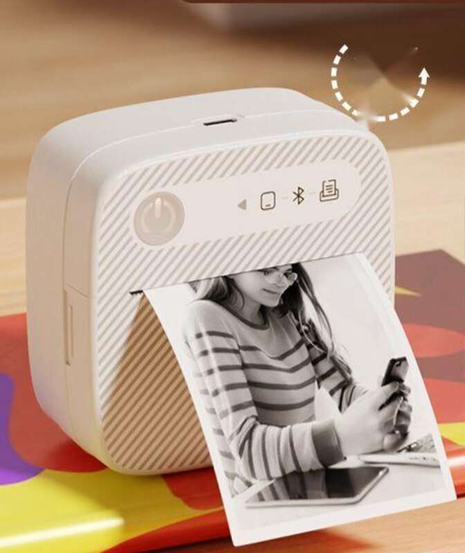 Leilai Mini Feilspørsmålsskriver Student Hjem Liten Bærbar HD Aili Bear Barnas Gugu Bluetooth_voghion.com