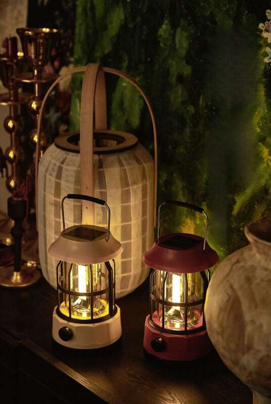Environmental Protection And Energy Conservation! Solar Powered Horse Lanterns Light Up Outdoor Tents For Daily Life_voghion.com
