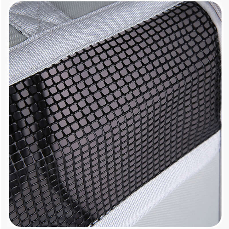 Hongyue Transparent 2022 New Folding Portable Outward Shoulder Pet Bag Three Dimensional Large Space Cat Rice Backpack_voghion.com