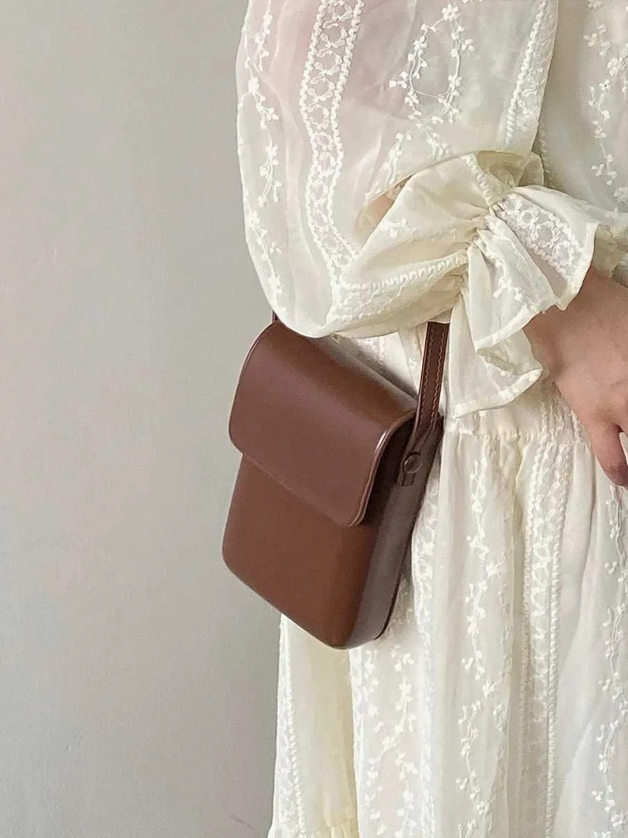 Sacs à bandoulière à rabat 2024 pour femmes, mini sacs à main et sacs à bandoulière en cuir PU pour filles, dames, téléphone, simple, solide, design_voghion.com