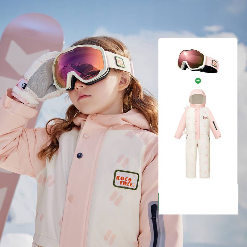 ​​Kids' Snowsuit One-Piece – Waterproof & Windproof Ski Jumpsuit For Boys & Girls (1000mm Rated, Seam-Taped, Moisture-Wicking)​​_voghion.com