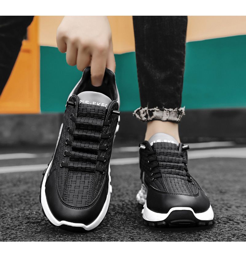 Men's Comfortable Hiking Shoes With Thick Sole And Casual Style_voghion.com