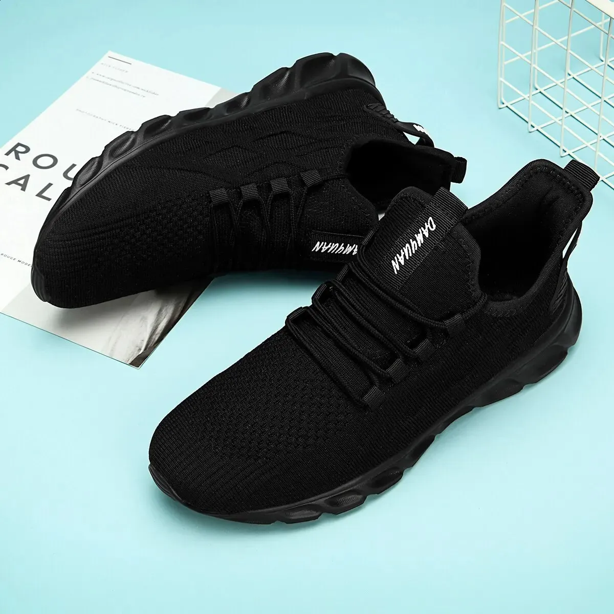 Mens Vulcanized Walking Running Unisex Casual Lightweight Tennis Breathable And Fashionable Sports Shoes 241015_voghion.com