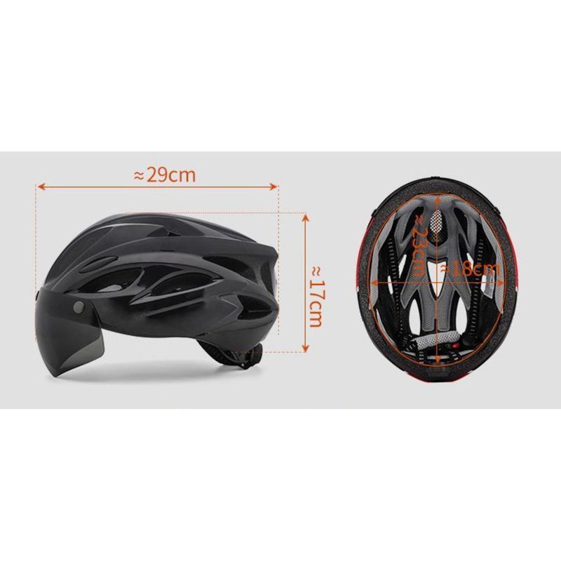 Casque d'été pour vélo de route pour hommes et femmes, avec lentille absorbante magnétique, pour l'équitation en montagne_voghion.com