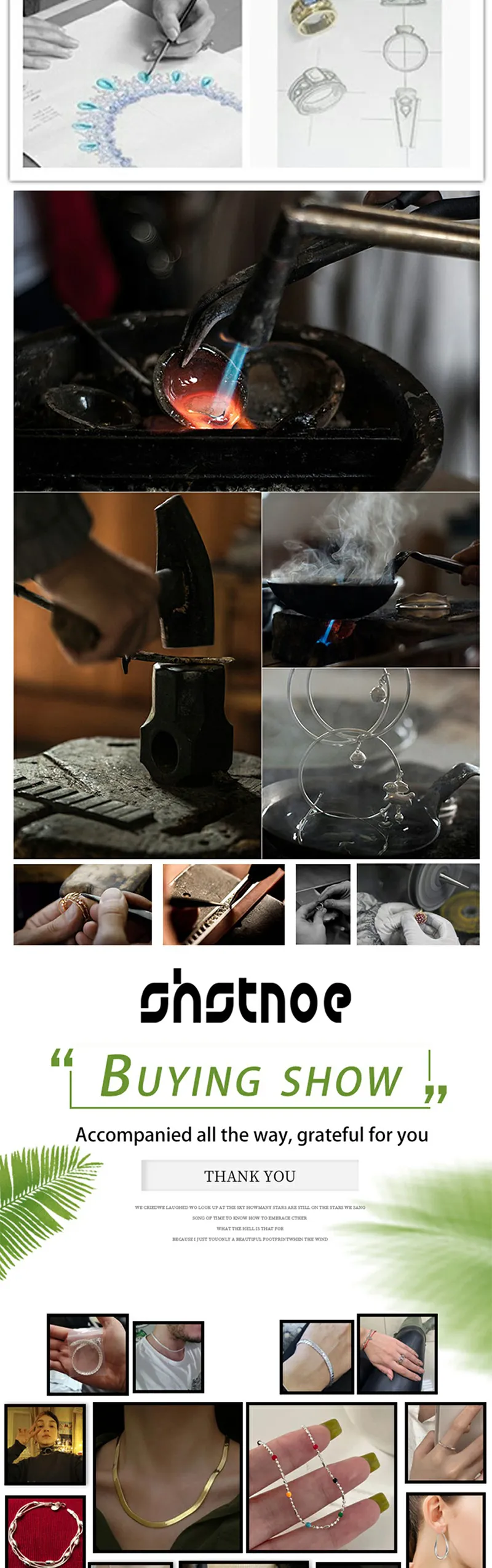 Ķēdītes SHSTONE Sterling Sier matētas gludas pērlīšu ķēdes kaklarota sievietēm ballītēm, saderināšanās, kāzām, modes piekariņš_voghion.com