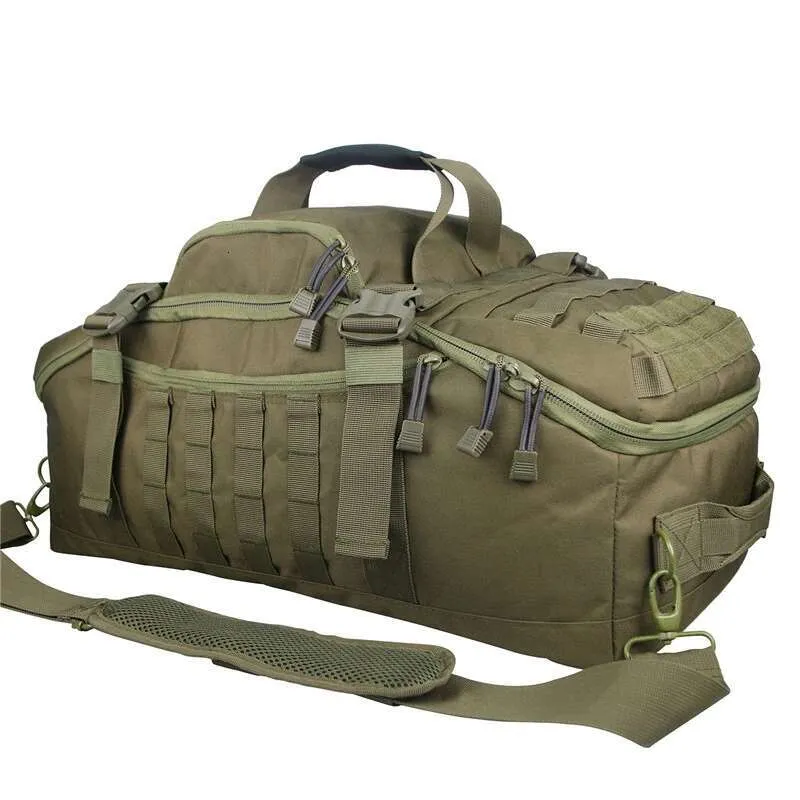 Mochila tática grande de 40L 60L 80L para acampamento ao ar livre, bolsa de viagem Molle Men Backpac para caminhadas_voghion.com