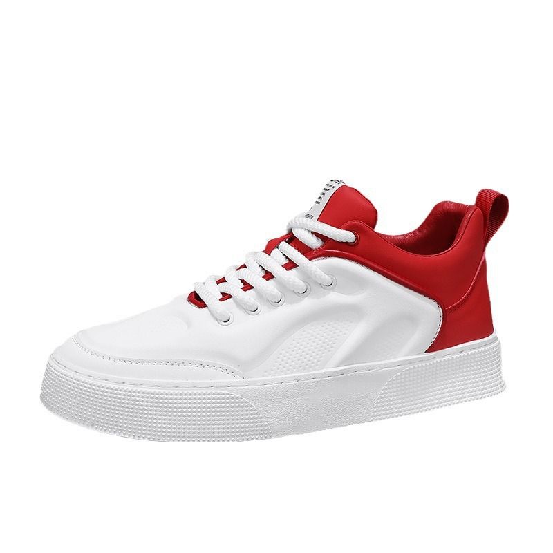 Men's 2024 summer new fashion breathable trend white board versatile sports and leisure shoes_voghion.com