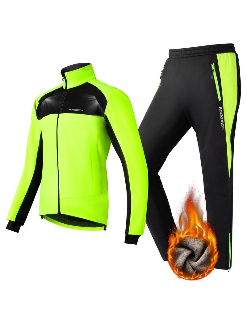 ROCKBROS rattajope/püksid Winter Thermo hea nähtavusega ja tuulekindlad välitingimustes_voghion.com
