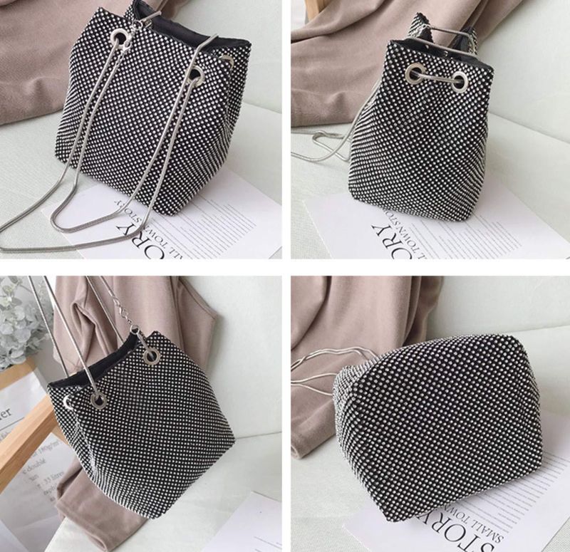 BWBW Modische Abend-Clutch Damen, Brautjungfer, Dame, Mädchen, Braut, für Abschlussball, tailparty, Hochzeit, Verlobung,_voghion.com