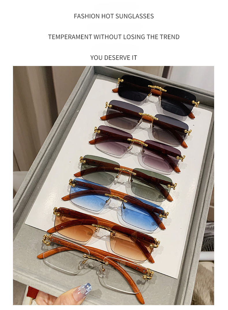 Leopard ehted ääristeta ruudukujuliste servadega päikeseprillid Euroopas ja Ameerika Ühendriikides naiste päikeseprillid_voghion.com