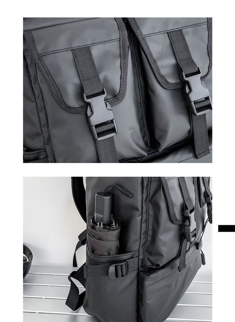 Herren High-End-Sinn, große Kapazität Freizeit Reise Computer Tasche, Arbeitskleidung, Roll Mund wasserdichter Rucksack,_voghion.com