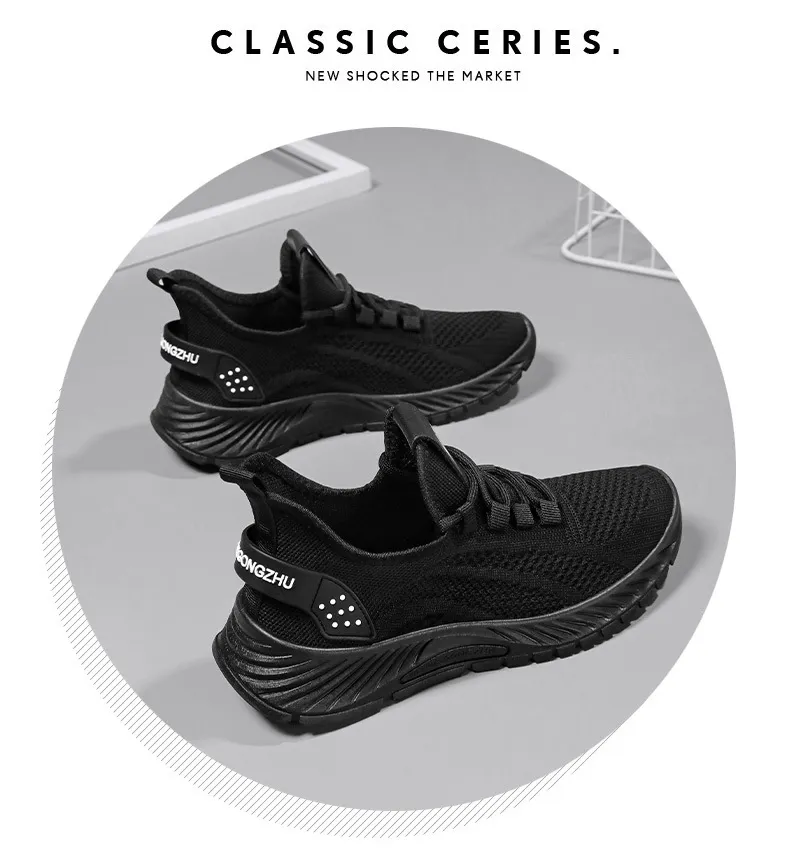 Womens Casual Running Shoes Trendy Lightweight Sports Trainers_voghion.com