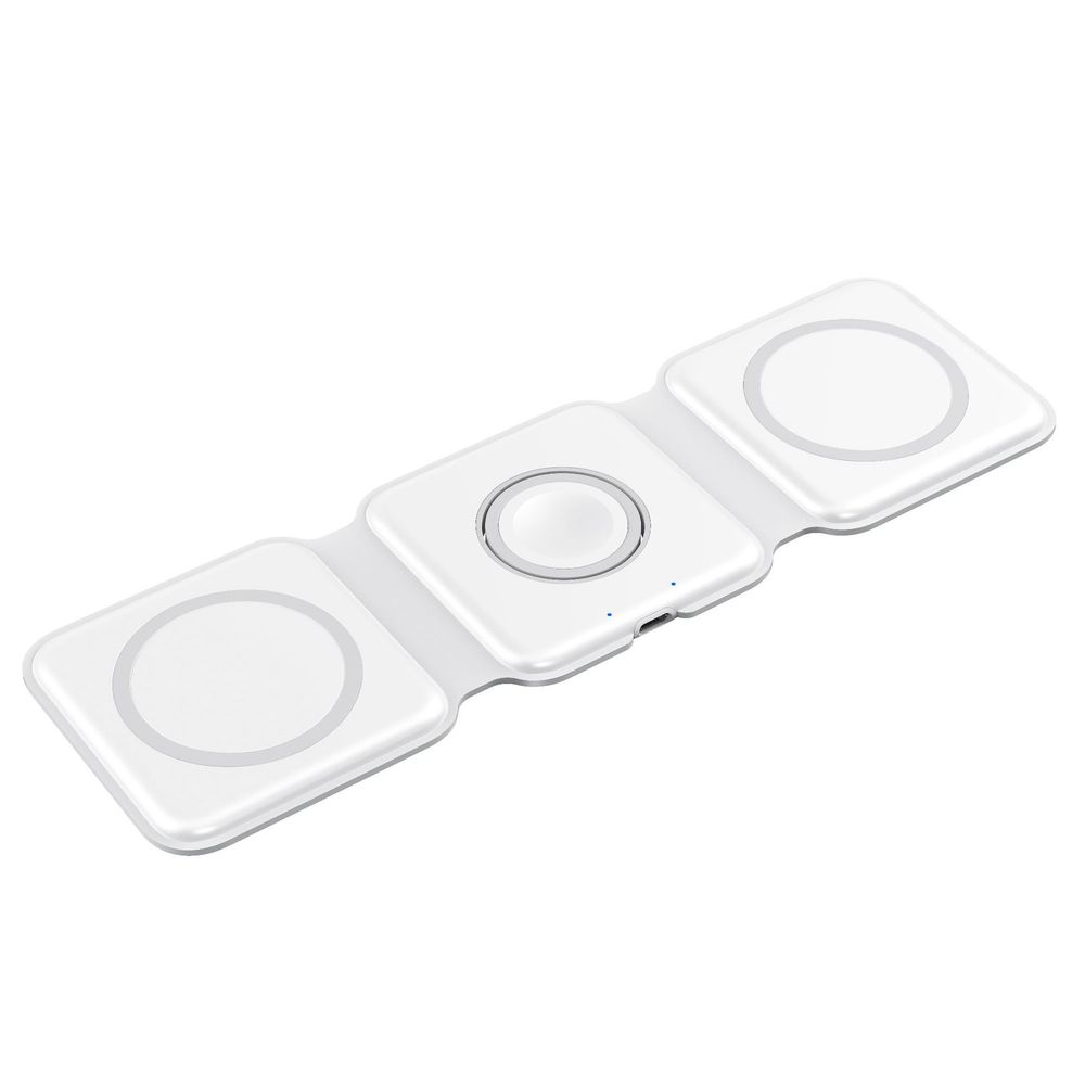 Magnetisches kabelloses Ladegerät, Handy-Uhr-Headset, tragbares Schnellladen_voghion.com