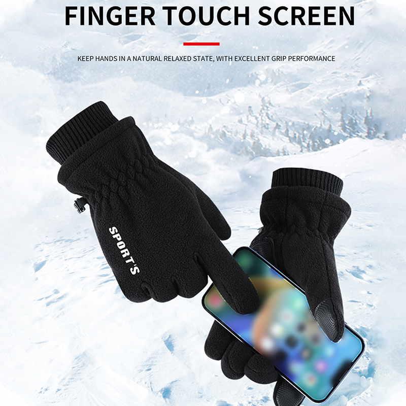 Winter Fahrradhandschuhe Wasserdicht Winddicht Touchscreen_voghion.com