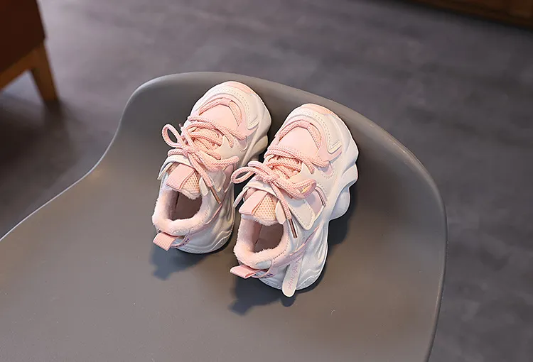 Girls Child Sport 2024 Toddler School Running Sneakers Fashion Non-slip Kids Boys Cutefeet Basketball Shoes Sizes 21-30_voghion.com