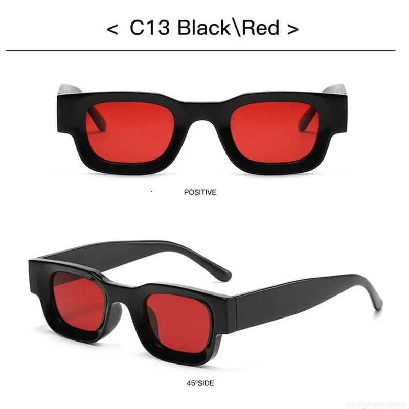 Polarised Sunglasses For Men And Women Rectangle Square Frame_voghion.com