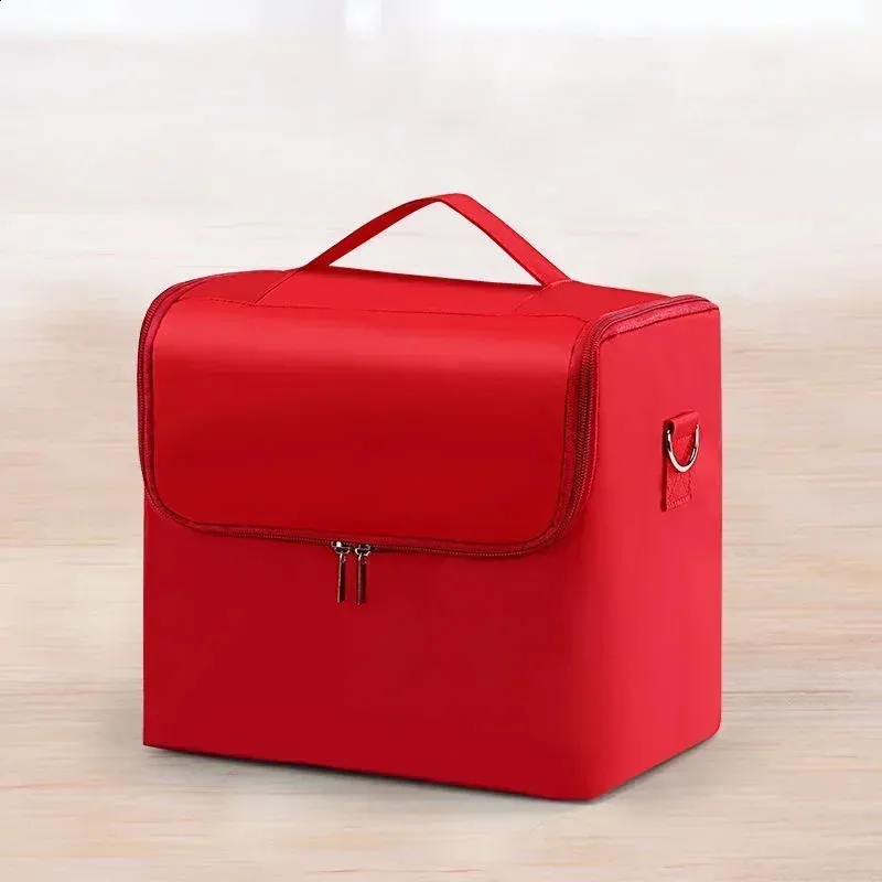 Large Capacity Make up bag Multi-layer Manicure Hairdressing Embroidery Tool Kit Cosmetics Storage Case Toiletry Bag_voghion.com