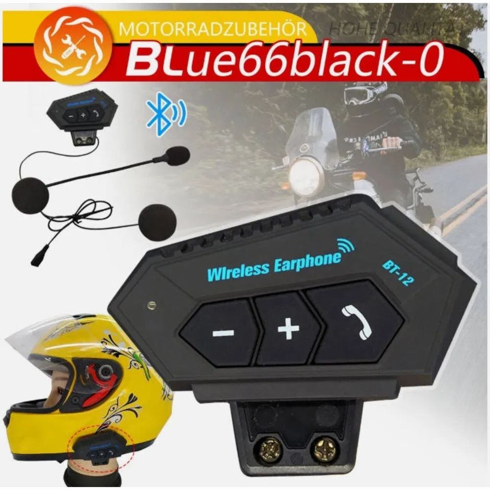 Cuffie Bluetooth 5.4 per casco da moto, auricolari vivavoce con microfono, per la guida_voghion.com