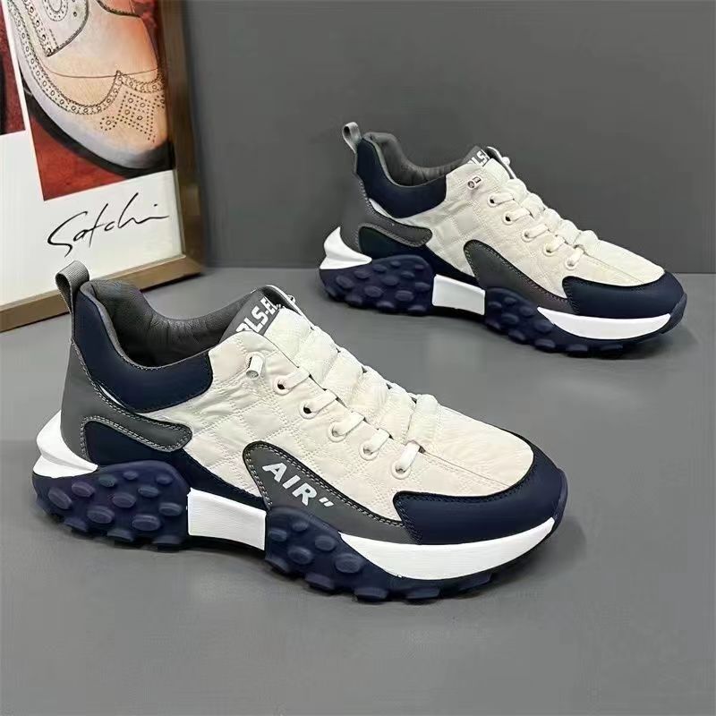 Frühlingsgroßhandel atmungsaktive und bequeme weiche Sohle lässig Papa modische Herren Bergsteigen Reiseschuhe_voghion.com
