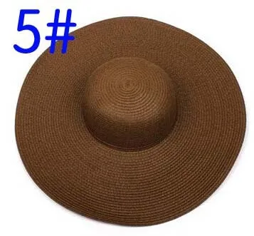 Cappello di paglia a tesa larga per donna ideale per la spiaggia_voghion.com
