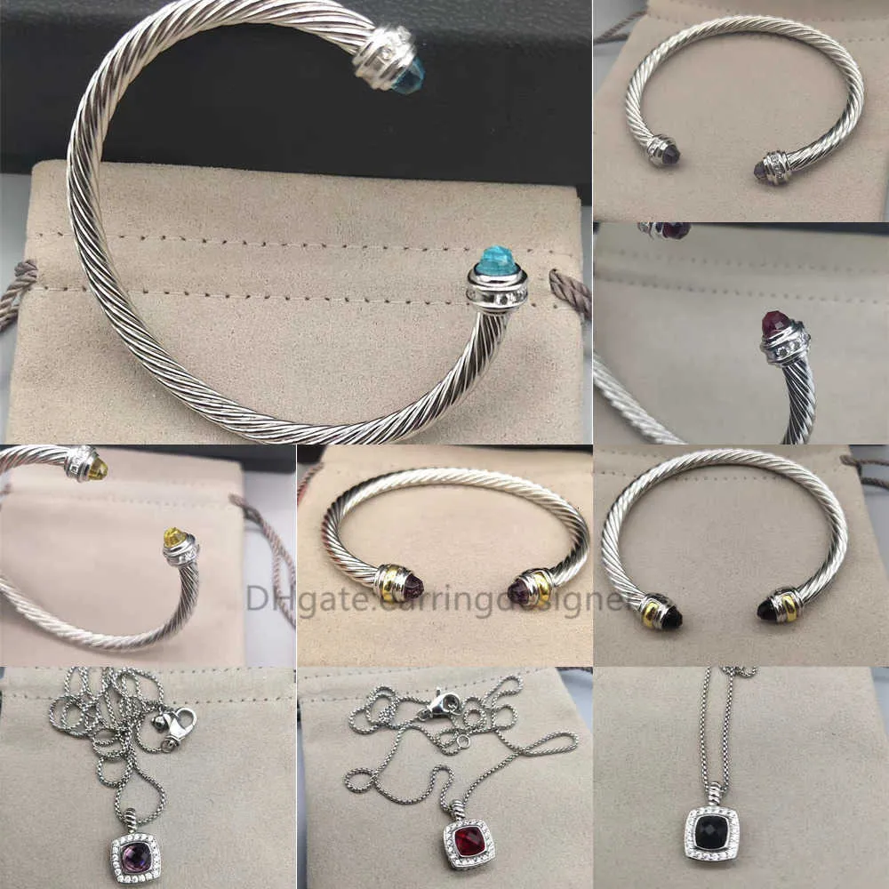 Halskette Schmuck Armband Splitter Herren Damen Platin Perlenkopf Mode Vielseitige Twist Armbänder Schmuck Überzogen_voghion.com