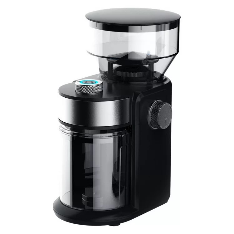 Bean grinder flat burr coffee grinder adjustable thickness cup size grinder_voghion.com