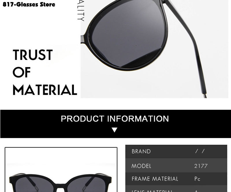New Fashion Sunglasses Women Classic UV400 Eyewear Vintage Design Gafas De Sol Солнцезащитные Очки_voghion.com