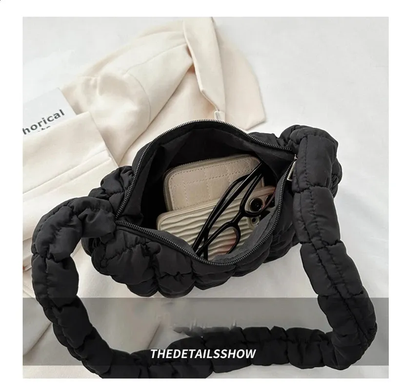 Gewatteerde hobo tas dames schoudertas en crossbody tas groot_voghion.com