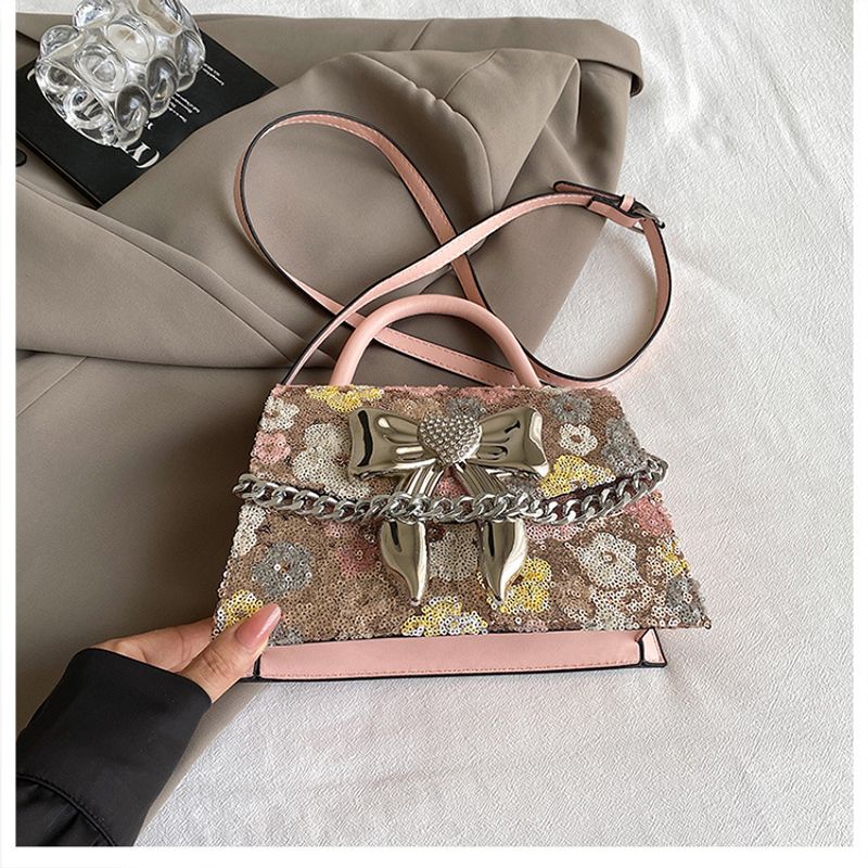 Damentasche 2024 Europäische und amerikanische Mode tragbare Umhängetasche_voghion.com