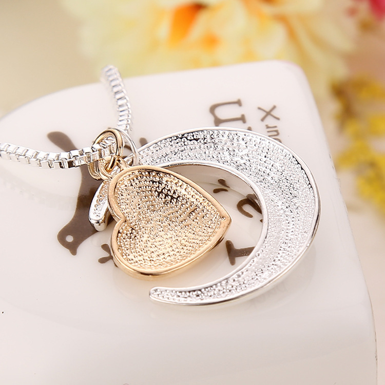 Colar com pingente i love you mom presente dia das mães_voghion.com