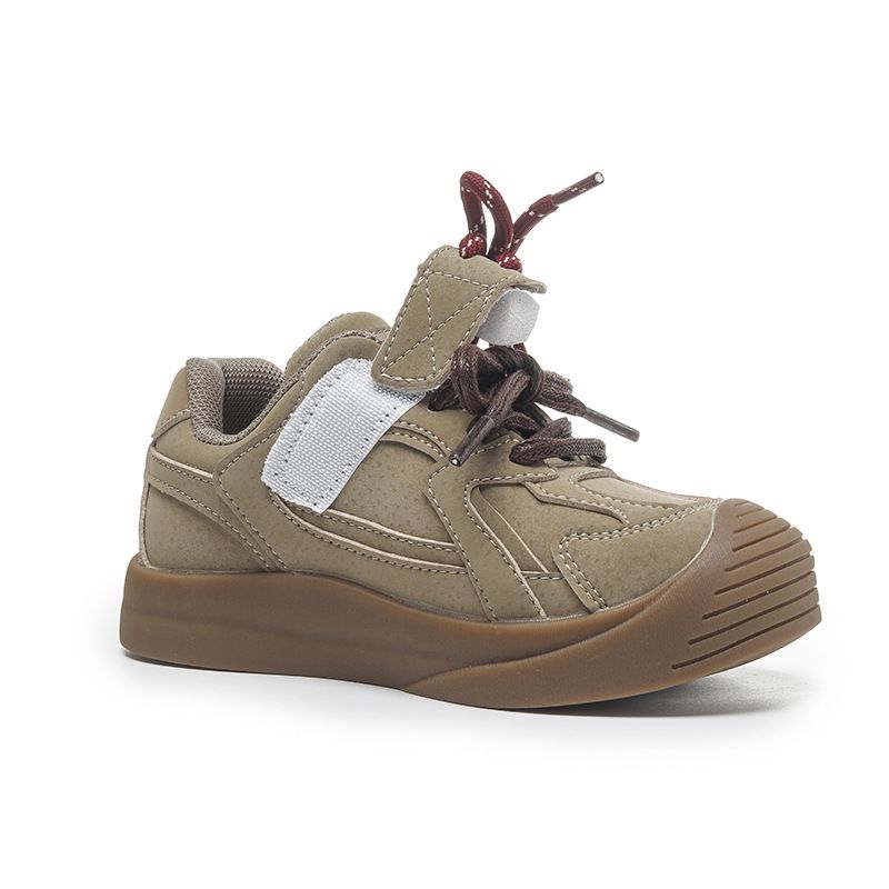 2024 herfst nieuwe kinderen outdoor sport meisjes klittenband zachte zool antislip wandelschoenen, jongens hardloopschoenen_voghion.com