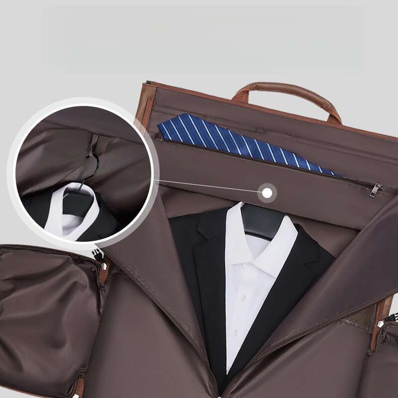 Wasserdicht, Zur Aufbewahrung von Anzügen auf Geschäftsreisen für Herren, Formelle Handgepäck-Handtasche, Gepäcktasche mit großem Fassungsvermögen_voghion.com