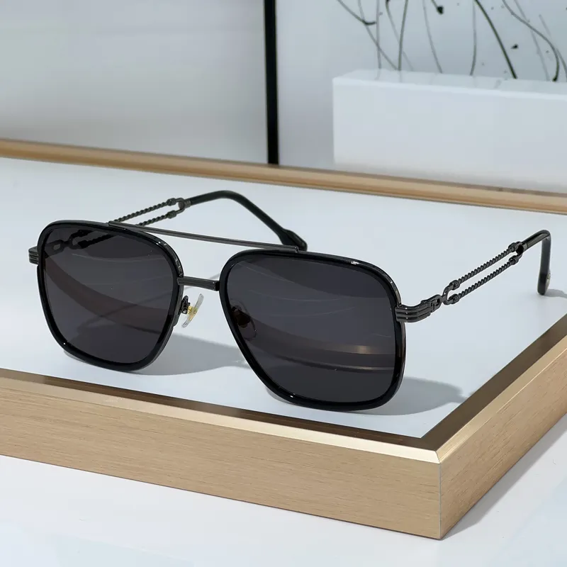 Best Choice New designer double bridge brown lenses sunglasses design female Oversized Beach Eyeshades Unisex fashion_voghion.com