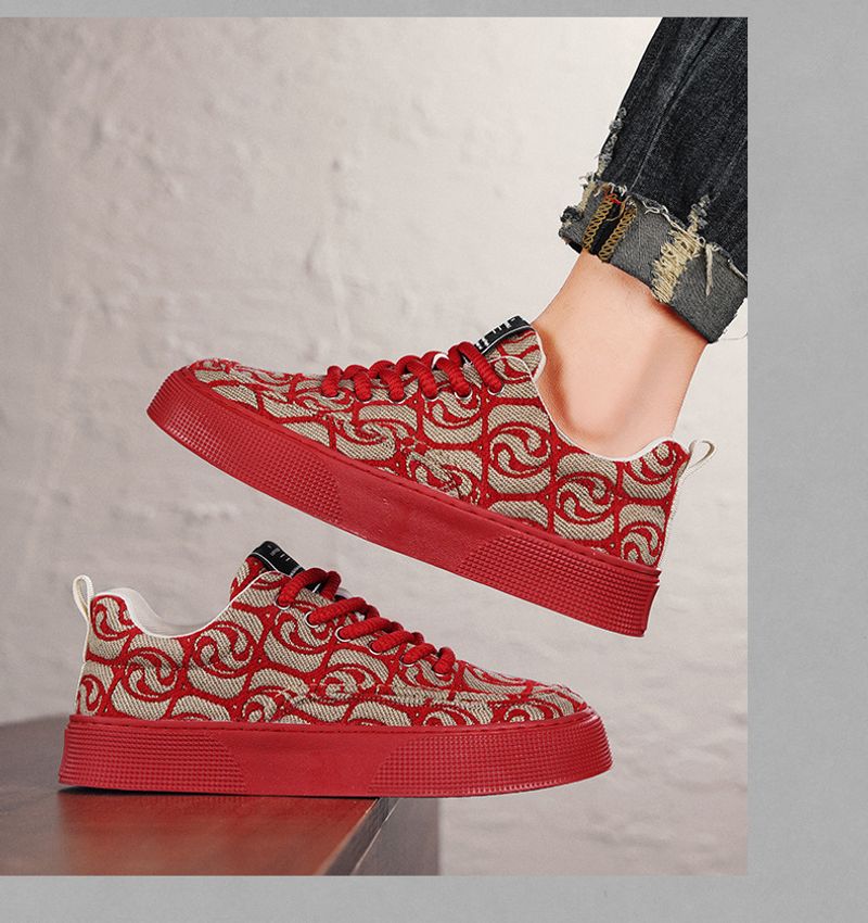 Chaussures décontractées pour hommes, grandes tailles, tendance chinoise chic, respirantes, confortables, simples, pour étudiants, 2024_voghion.com