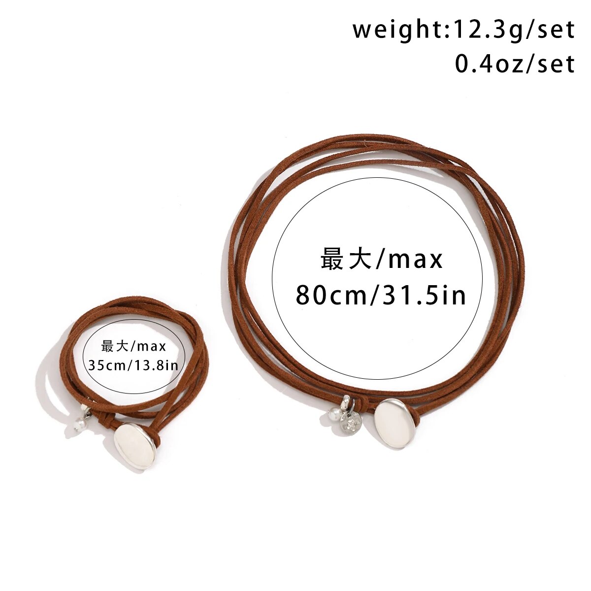 SHIXIN Zinklegierungs-Kettenset von Girl's Beauty Lab_voghion.com