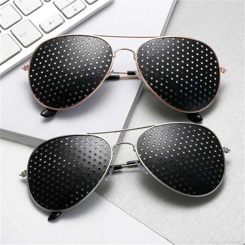 Lunettes de protection pour les yeux, soulageant les sténopés, correctrices, anti-fatigue, myopie, soins de la vue_voghion.com