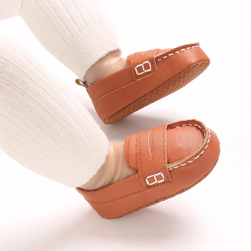 Fashion Infant Casual for Baby Boys Loafers Newborn Happysteps Footwear Toddler Girls Soft Bottom Leather Shoes 0-18_voghion.com