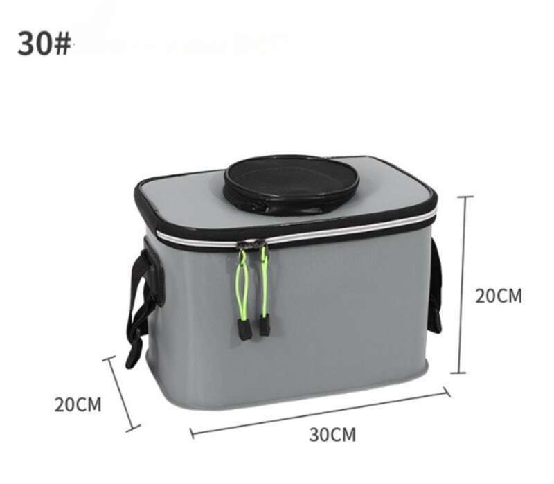 Fishing Gear, Fishing Live EVA Multi-purpose, Foldable, Outdoor Car Washing Bucket, Fish Tank_voghion.com