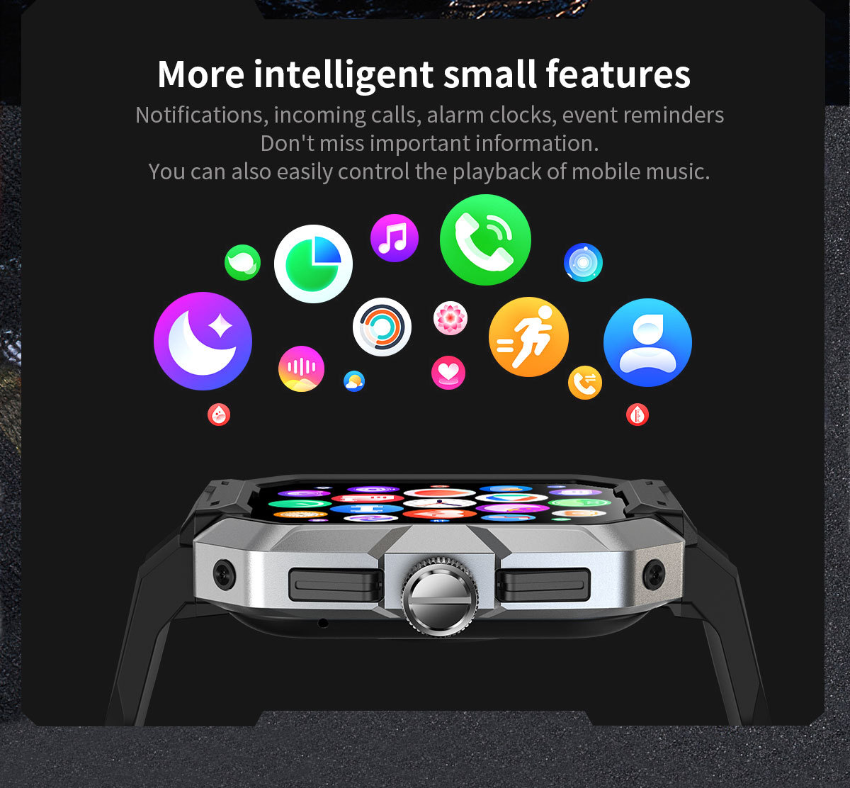 BT Smart Talk Watch D23 Carcasă detașabilă 1.85 Ecran mare Sport impermeabil Cameră ceas inteligent sport ceas_voghion.com