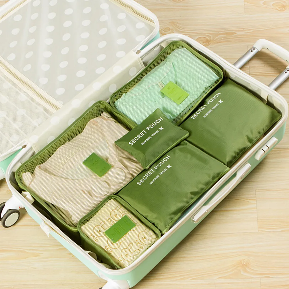 Set di 6 cubi organizer da viaggio leggeri e grandi per donne e uomini_voghion.com