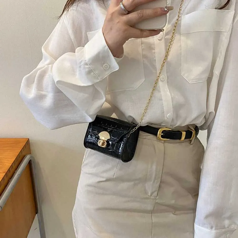 Trendy Mini Shoulder Casual Chain Messenger Daily Commuting Bag Lipstick Coin PurseC241216_voghion.com