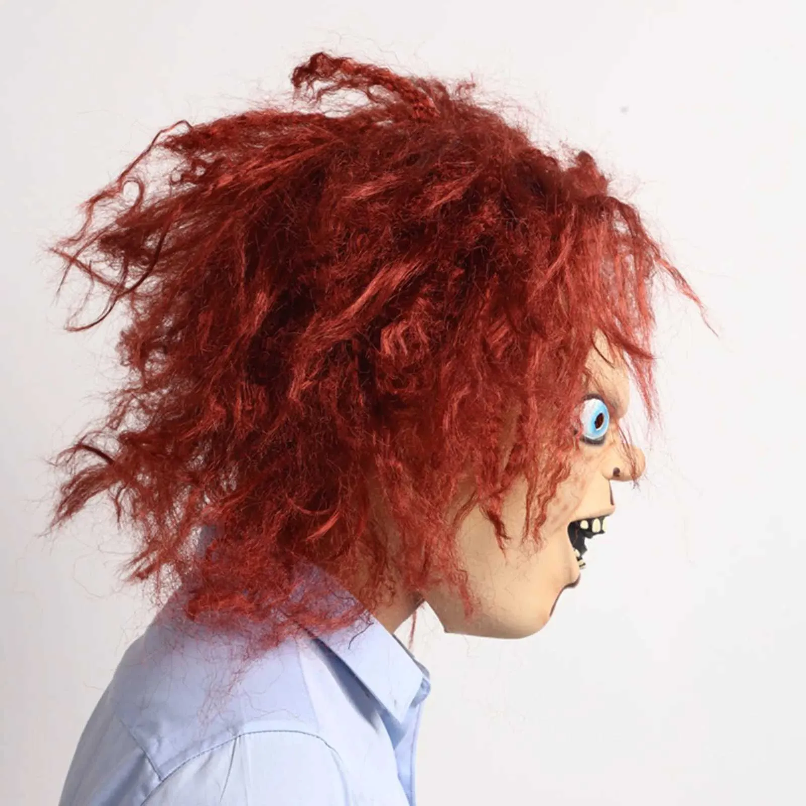Máscaras de terror de Halloween para adultos, máscara de vampiro, zombi, monstruo, disfraz de látex, fiesta de carnaval, casco de cabeza completa, casa embrujada_voghion.com