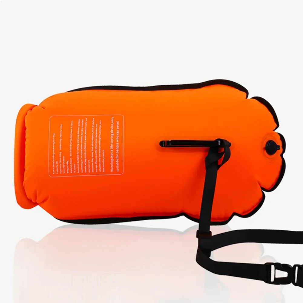 PVC-Eimer, trocken, 20 l, tragbar, offene Schwimmboje, Abschlepptasche, wasserdichte Taschen, Wassersport-Sicherheitstaschen 240828_voghion.com