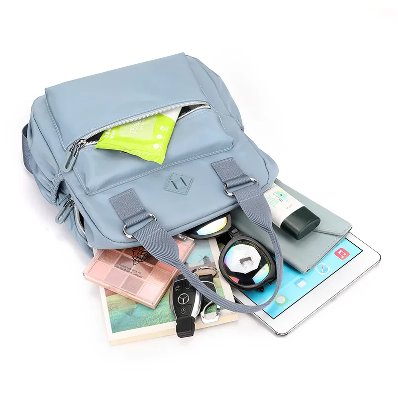 Mode Damen Tagesrucksack aus strapazierfähigem, weichem Stoff, hübscher Stil, für Mädchen, hochwertiger kleiner Rucksack_voghion.com