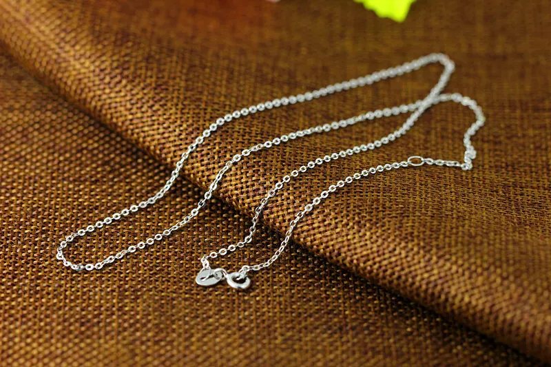Chaînes SA SIERAGE Chaîne assortie S Sterling Sier Bijoux Accessoire Mode Exquis O Collier Colliers Clavicule Sauvage_voghion.com