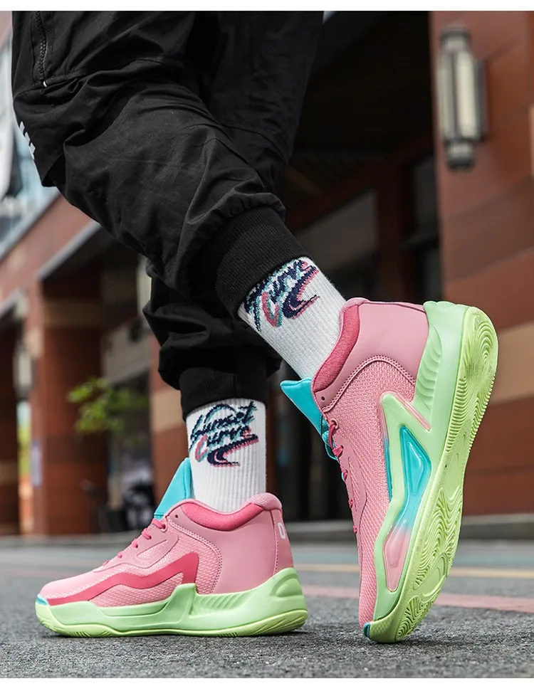 Pink Fashion Cool For Brands 2023 Basketball Shoes Men Athletic Shoe Designer Gym Sneakers Womens Trainers_voghion.com