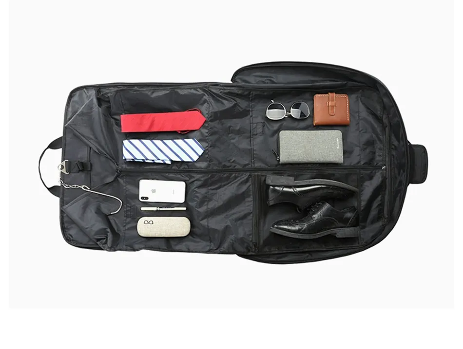 Herren Business Reisetasche Faltbare Wasserdichte Oxford Multifunktionale Lage Laptop Handtasche Staubdicht Tragbare Anzug Lagerung_voghion.com