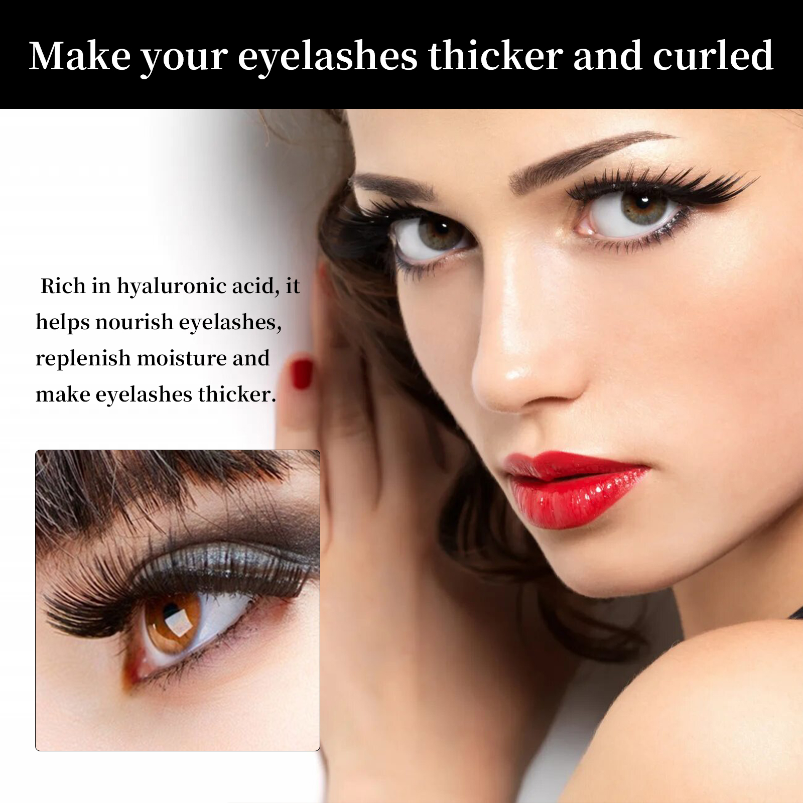 Mascara sérum cils eelhoe, allongeante courbe et volume intense_voghion.com
