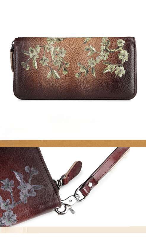 Portefeuille vintage, sac à main, porte-cartes, sac pour femme, sac de sport, sac pour homme, multifonctionnel, grande capacité, élégant et beau_voghion.com