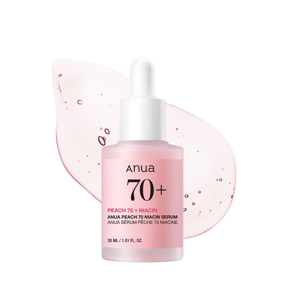 Neit Anua Peach 70 Niacinamid Serum 30ml liicht hydratiséierend Gesiichtsserum deeglech propper Schéinheet (1.01 Fl. Oz.)_voghion.com